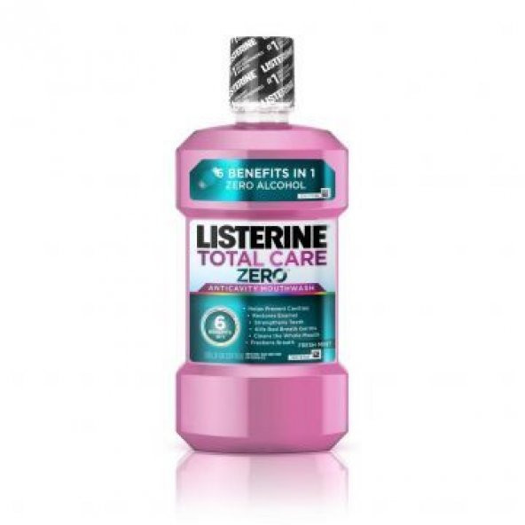Listerine Total Care Zero Hafif Nane Aromalı Gargara 500 ml