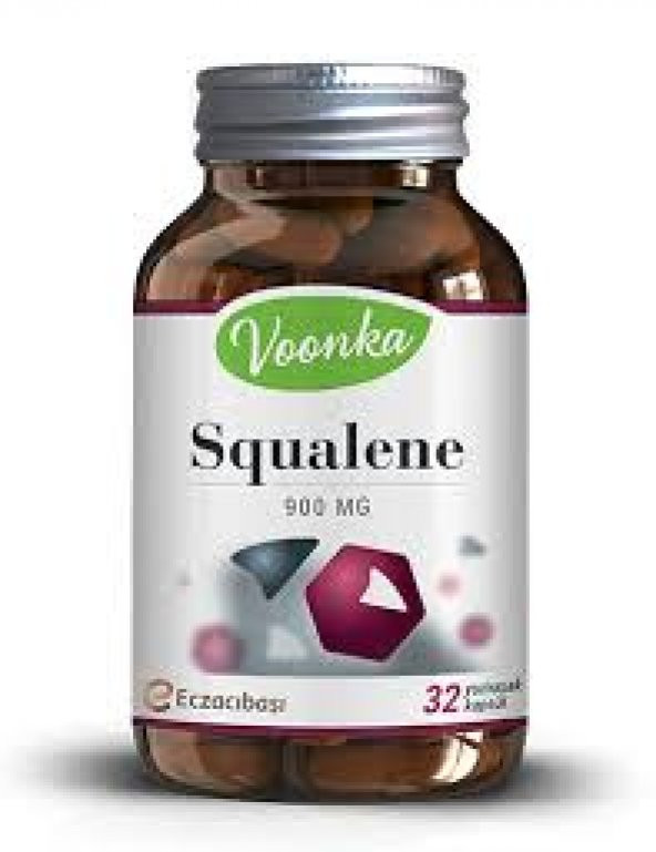 Voonka Squalene 900 mg 32 Yumuşak Kapsul