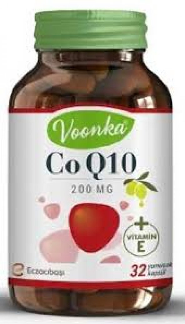 Voonka CoQ-10 200 mg 32 Kapsül