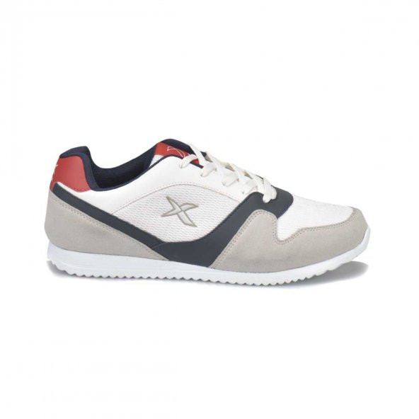 Kinetix Odell Beyaz Lacivert Erkek Spor Ayakkabısı-Beyaz Lacivert
