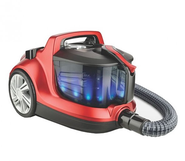 Fakir Veyron Turbo XL Premium Toz Torbasız Elektrikli Süpürge Kırmızı
