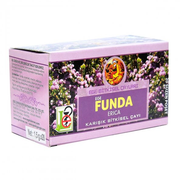 Ege Lokman Funda Otu Bitki Çayı 20 Süzen Poşet - 6