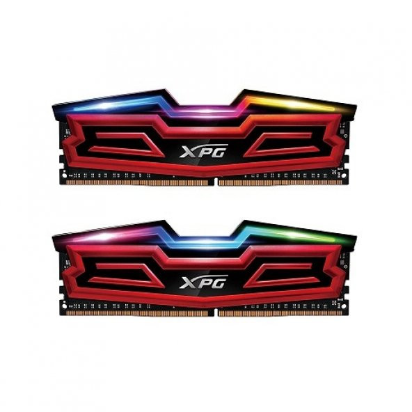ADATA DDR4 16gb (2x8gb) 3600mhz XPG Spectrix D40 RGB PC Ram CL17 AX4U360038G17-DR40 288pin 1.2v Soğutuculu