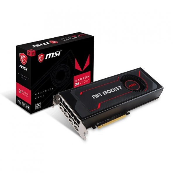 MSI 8gb AMD RX Vega56 Air Boost 8G OC HBM2 2048bit HDMI 3x DisplayPort 16X (PCIe 3.0) 210w 650w