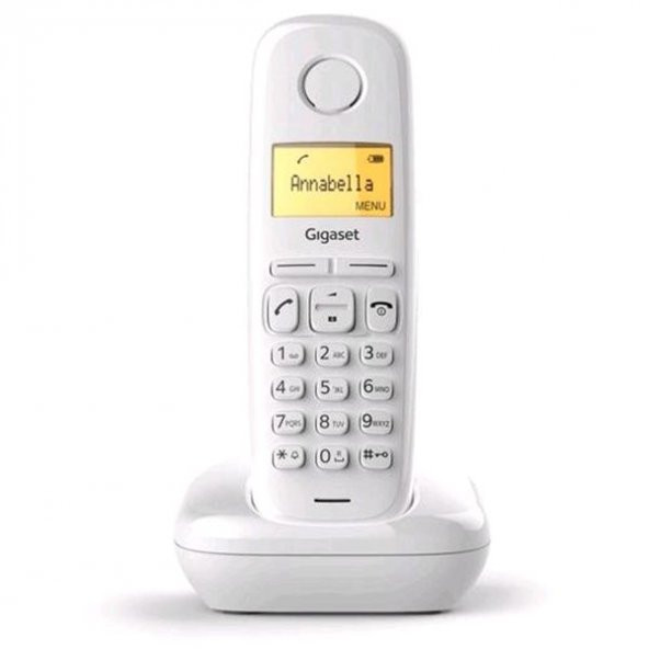 GIGASET GIGASET 50 Rehber Caller ID Beyaz Dect Telefon A170-BEYAZ