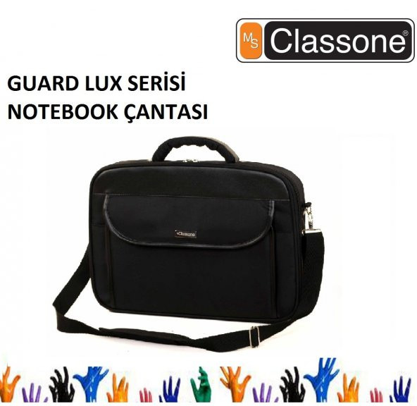 CLASSONE CLASSONE 15.4/16" Guard Lux Serisi Kasnaklı Notebook Çantası G16001L