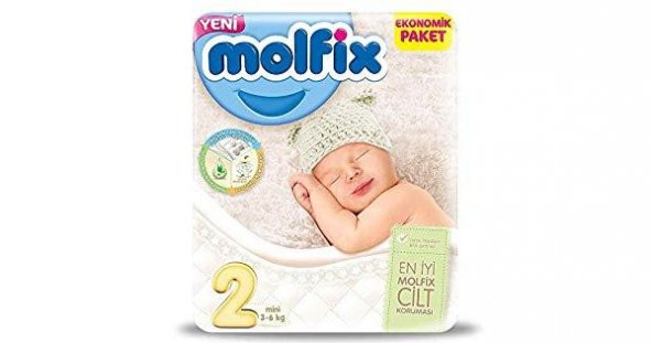 Molfix Ekonomik Paket No:2 Mini 3-6 58 Adet