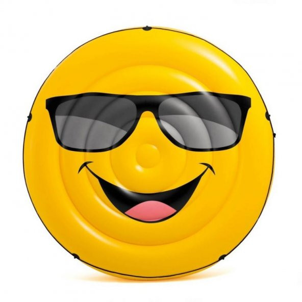 Gülen Adam Smile Emoji Ada Yatak