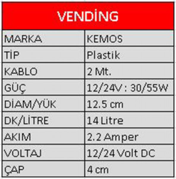 Vending 24 Volt Damacana Pompası - 2