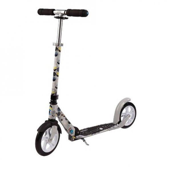 Micro White Scooter Floral Grey SA0054