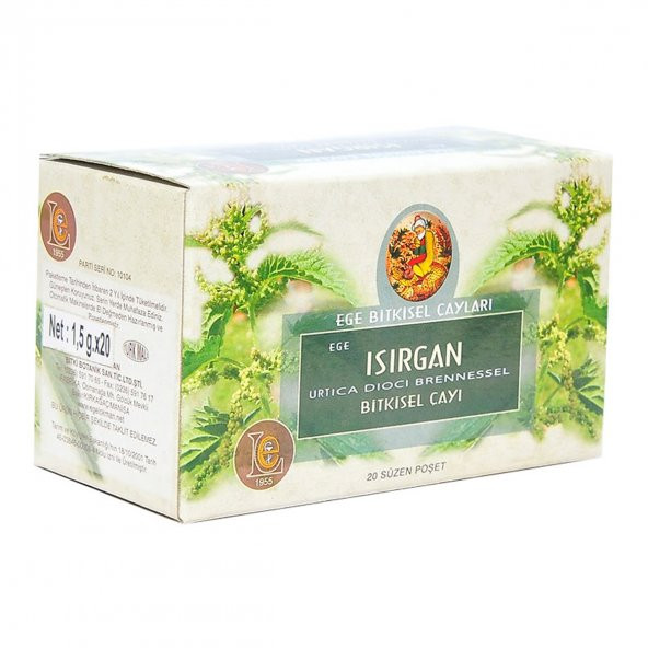 Ege Lokman Isırgan Bitki Çayı 20 Süzen Poşet - 6
