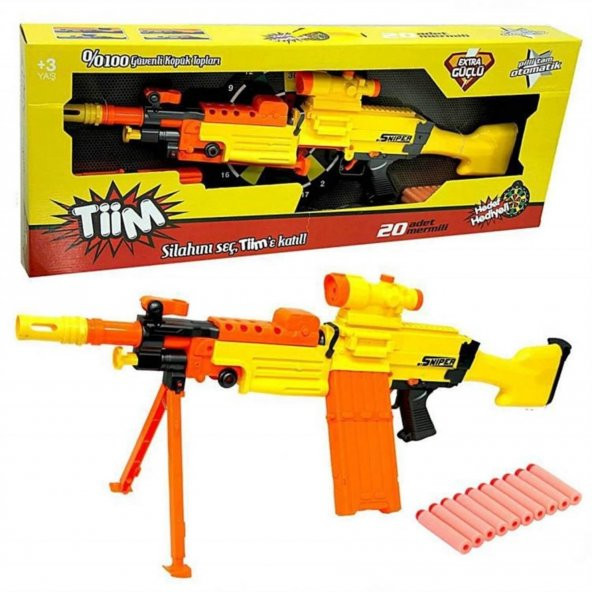 Otomatik Tim Sniper Nerf Tüfek Oyuncak