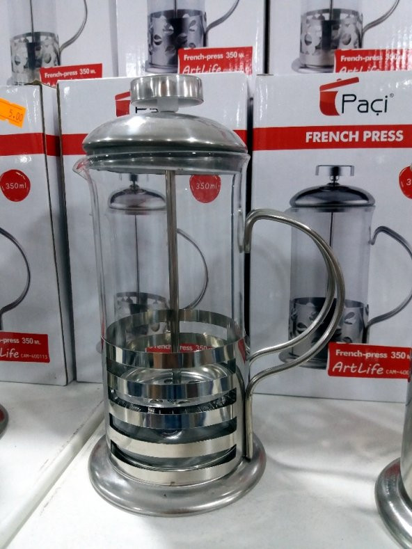 Papatya Rezene Ada Ihlamur Siyah Poşet Çayı Demleme Piston Kupası - Resim 3