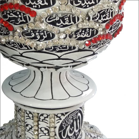 En Güzel Kaliteli Değerli Dini Ayetli Mistik Kozalak Esma Anlamlı Hediye Obje