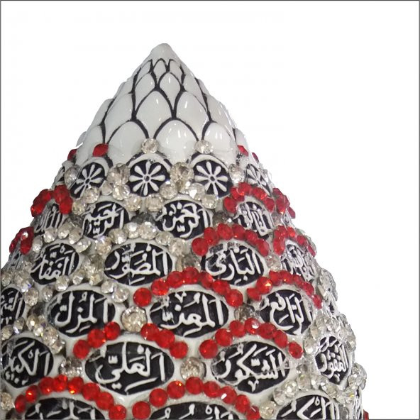 En Güzel Kaliteli Değerli Dini Ayetli Mistik Kozalak Esma Anlamlı Hediye Obje - 2