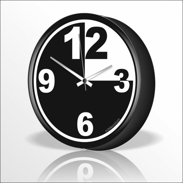 Mimari Tasarım Ev Ofis Salon Merdiven Koridor Antre Duvar Saati - Resim 2