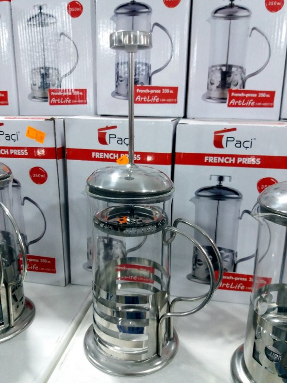 Papatya Rezene Ada Ihlamur Siyah Poşet Çayı Demleme Piston Kupası - Resim 2