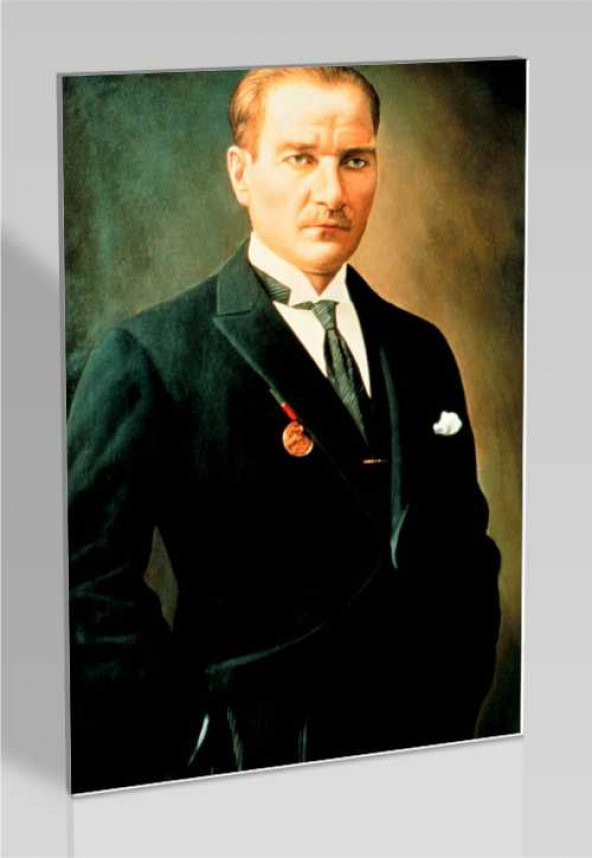 60x90 cm Atatürk Canvas Tablo ürün görseli 1
