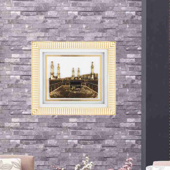 Üç Boyutlu Kabe Tablo - 3