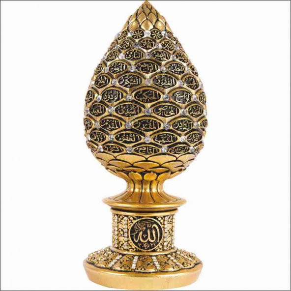 Taşlı Esma-ül Hüsna Külçe Biblo ürün görseli 1