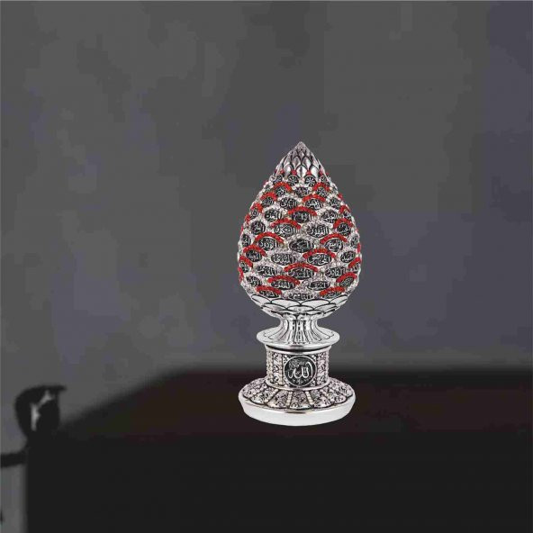 Renkli Taşlı Esma-ül Hüsna Külçe Biblo - 3