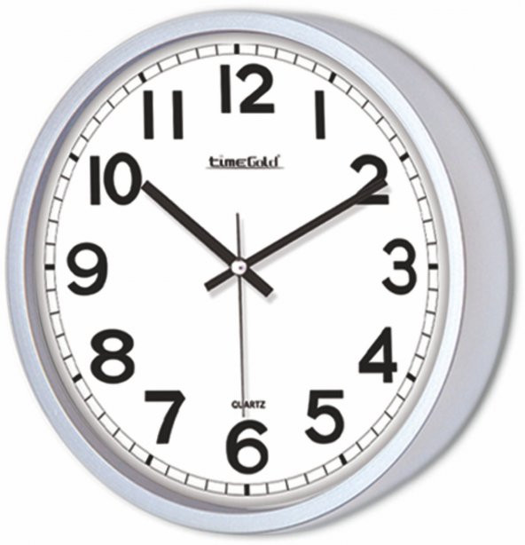 22cm Okunaklı Ofis ev işyeri okul dershane otel odası Duvar Saati - 3