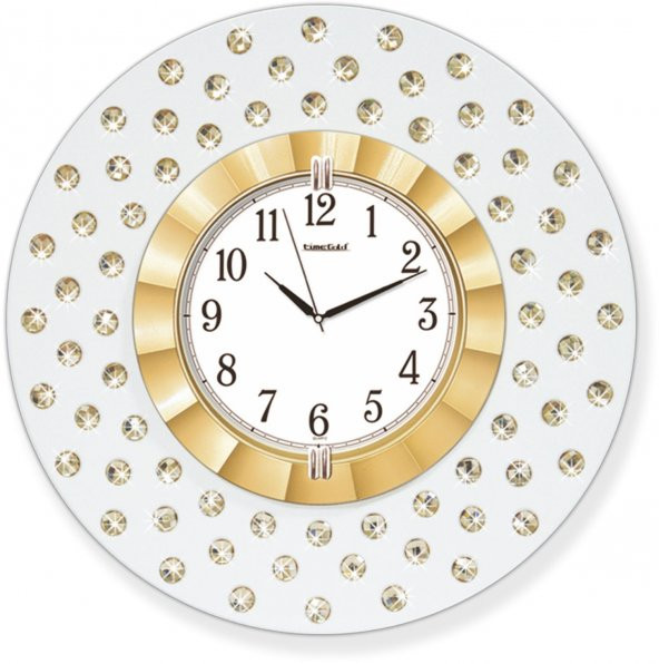 Mdf Üzeri Taş Kaplama Duvar Saati