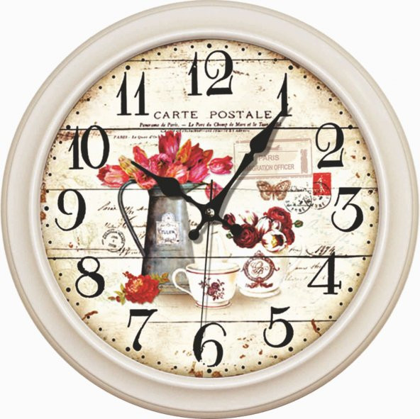 Lambri Retro Duvar Saati