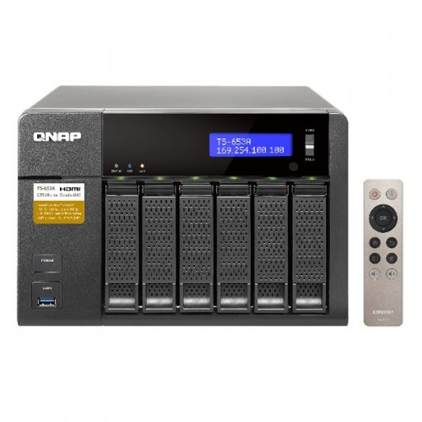 QNAP TS-653A NAS DEPOLAMA ÜNİTESİ(4GB)