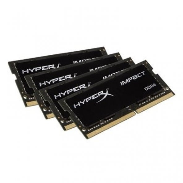 KINGSTON HX424S15IBK4/64 64GB 2400MHz DDR4 CL15 SODIMM (Kit of 4) HyperX Impact