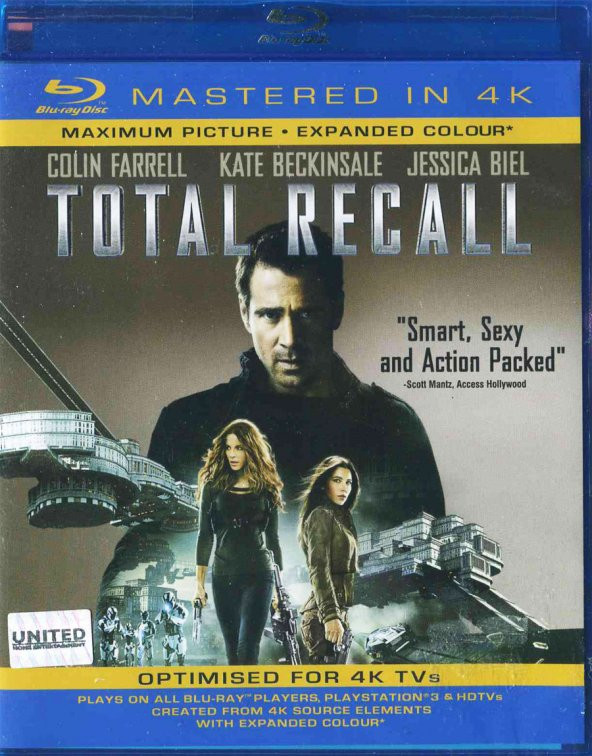 Gerçeğe Çağrı - Total Recall Blu-ray 4K