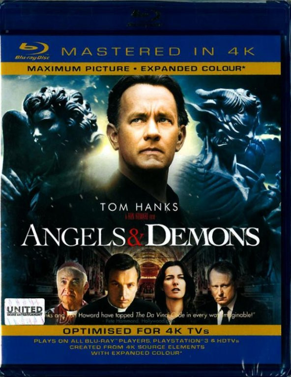 Melekler ve Şeytanlar - Angels & Demons Blu-ray 4K