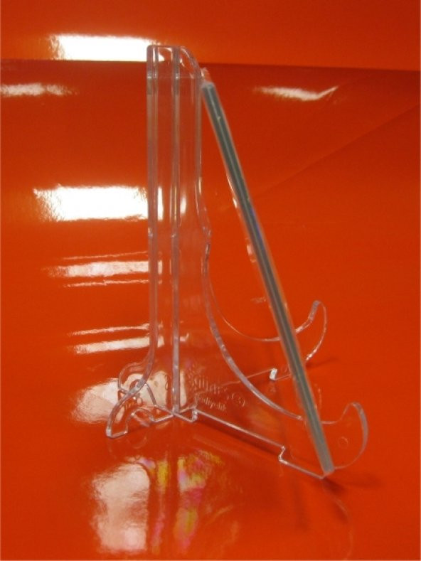 Şeffaf 15cm Dekoratif Vitrin Ürün Standı Stantı Geçme Stand Ayağı - 3