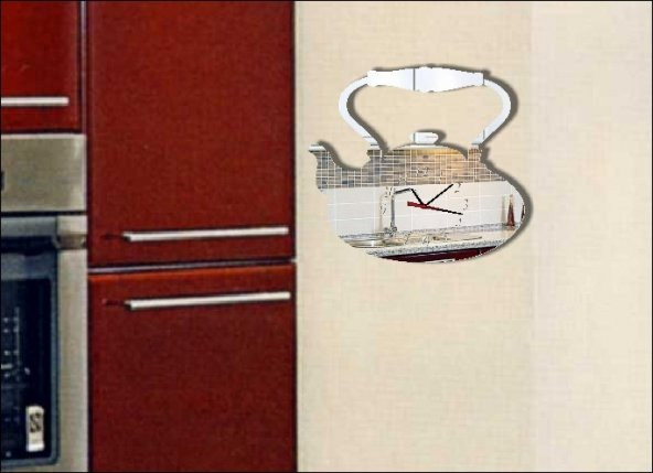 M3 Decorium Çay Saati Dekoratif Ayna