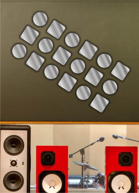 M3 Decorium Geometriks Dekoratif Ayna