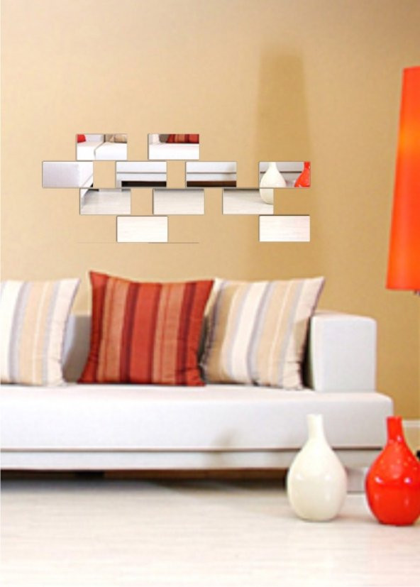 M3 Decorium Bricks Dekoratif Ayna