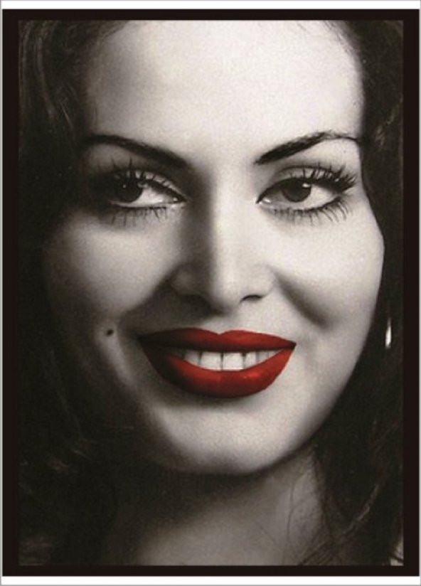 70x100cm Türkan Şoray Poster Tablo