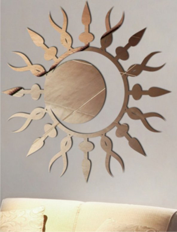 M3 Decorium Güneş ve Hilal Dekoratif Ayna
