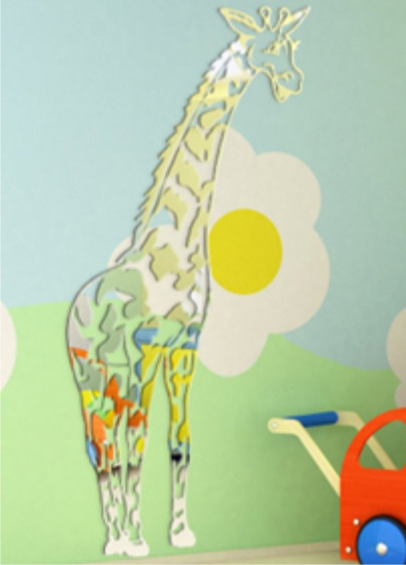 M3 Decorium Zürafa Dekoratif Ayna