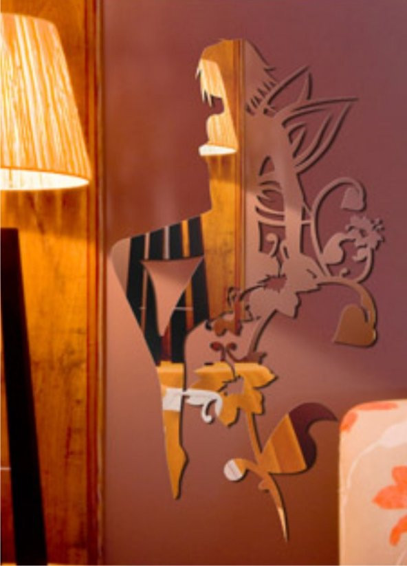 M3 Decorium Rüya Kızı Dekoratif Ayna