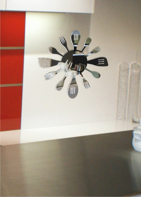M3 Decorium Mutfak Çatal Kaşık Klasik Ayna