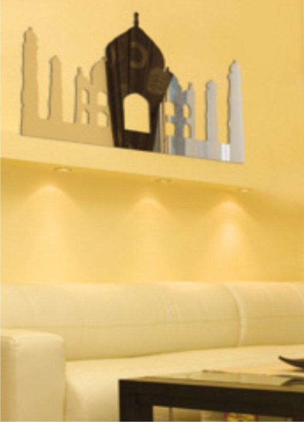 M3 Decorium Kubbe Taç Mahal Dekoratif Ayna