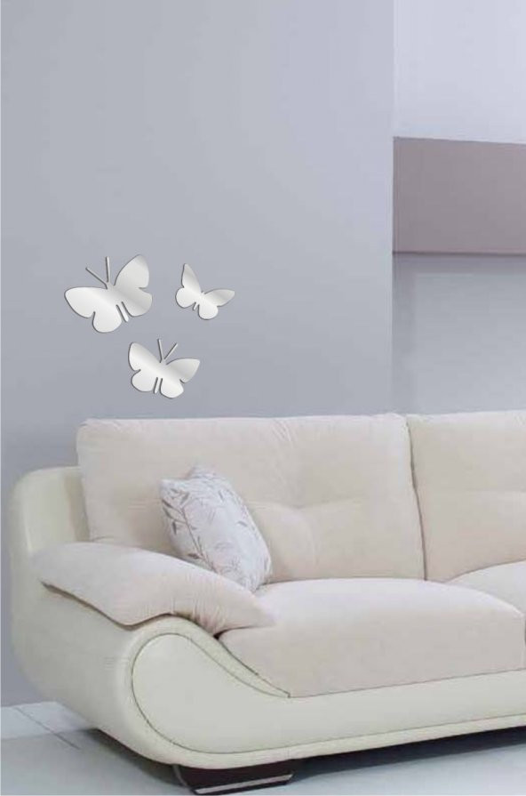 Kelebekler Dekoratif Ayna