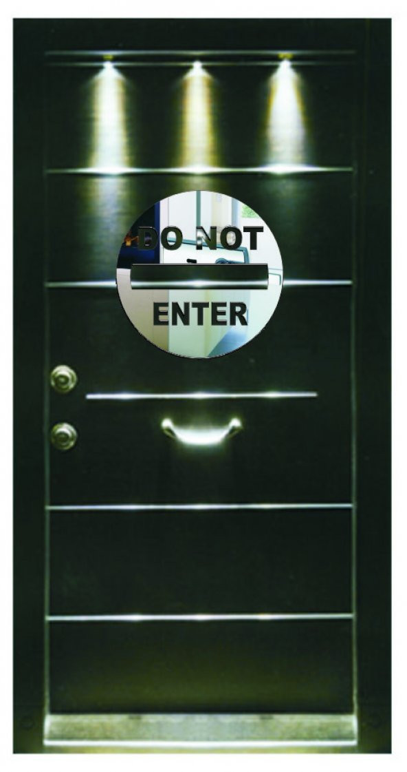 M3 Decorium Do not enter Dekoratif Ayna ürün görseli 1