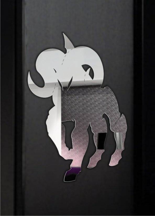 M3 Decorium Koç Burcu Erkeği Dekoratif Ayna