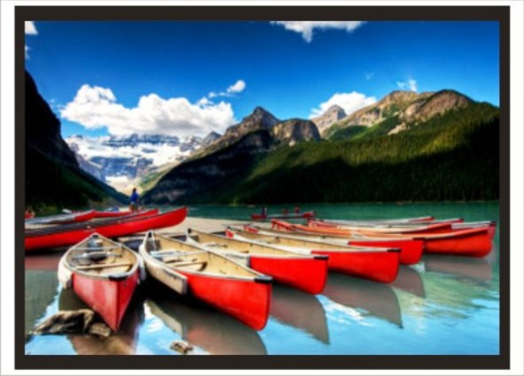 70x100cm Kanolar Poster Tablo ürün görseli 1