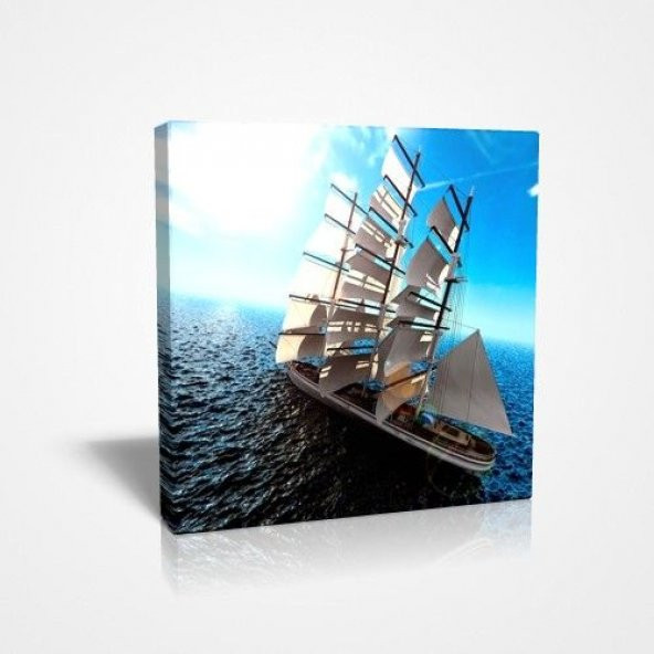 Yelkenli Canvas Tablo