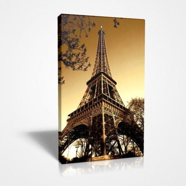 Paris Eyfel Kulesi Kanvas Tablo