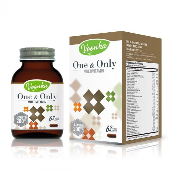 Voonka One & Only Multivitamin 32 Tablet