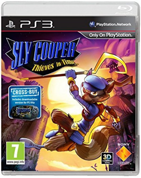 Sly Cooper Thieves in Time Türkçe PS3